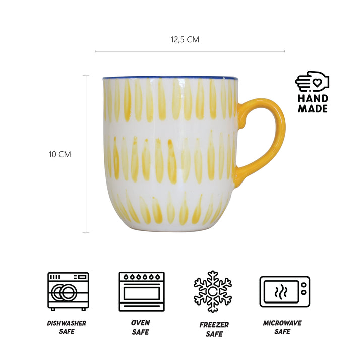 Oval Shaped Coffee Mug