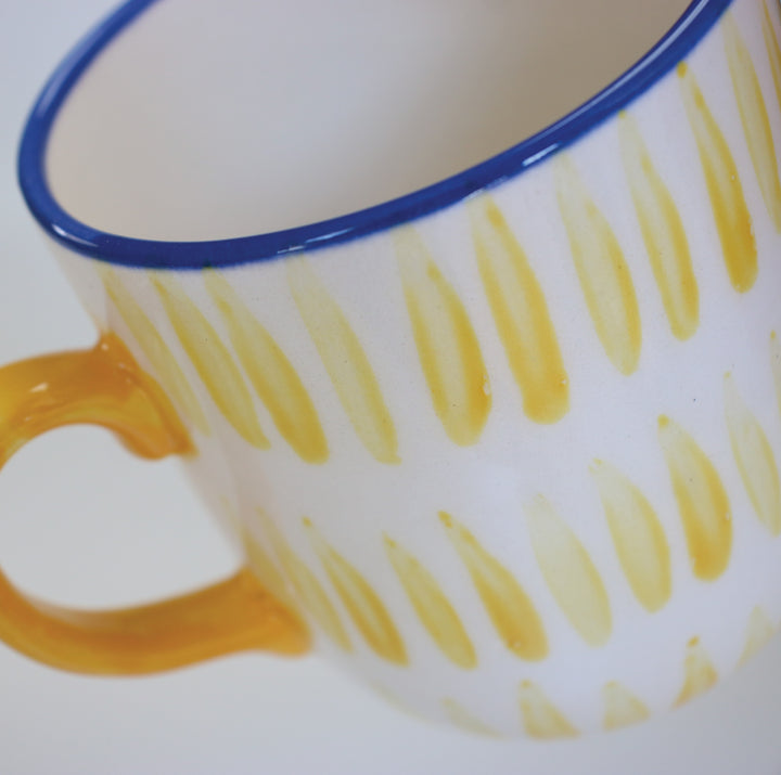 Oval Shaped Coffee Mug