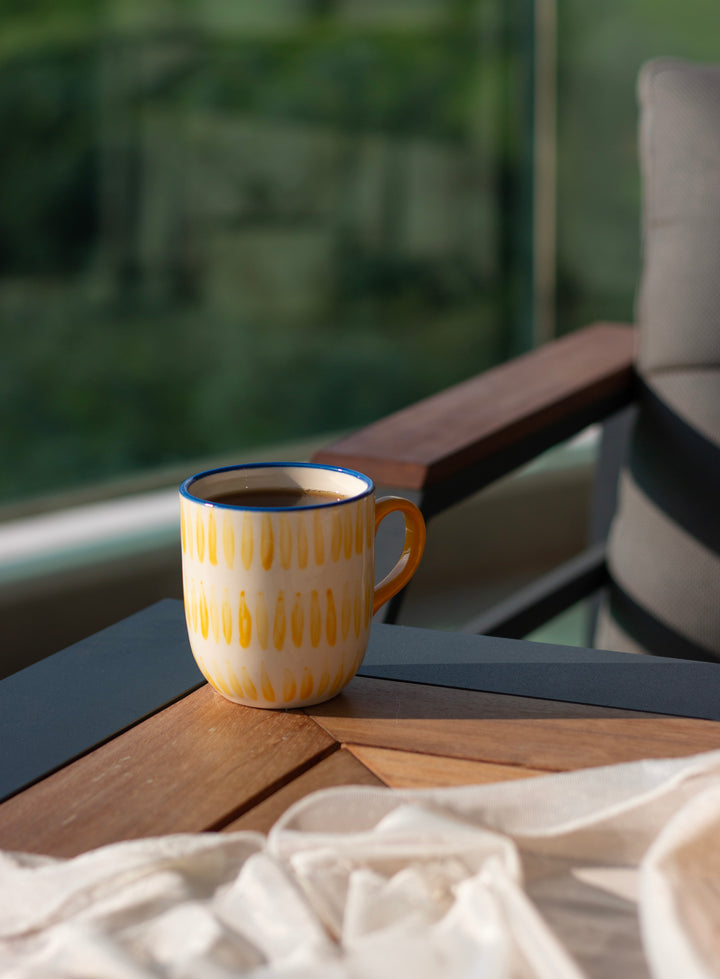 Oval Shaped Coffee Mug