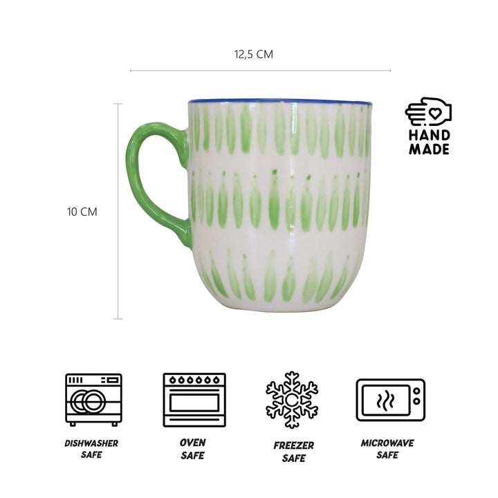 Oval Shaped Coffee Mug