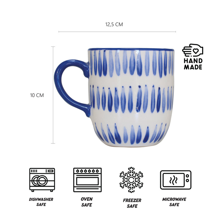 Oval Shaped Coffee Mug