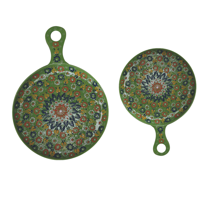 Round Shaped Cheese Plate 2pcs