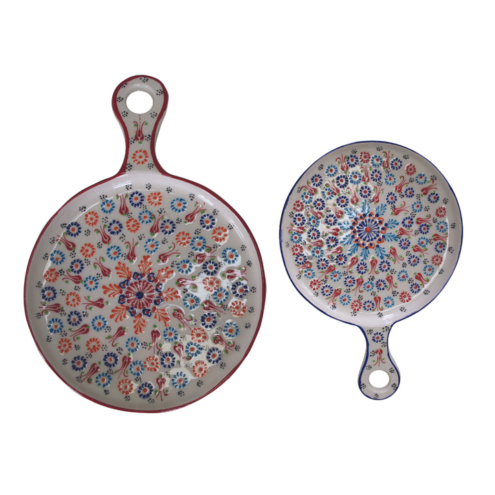 Round Shaped Cheese Plate 2pcs