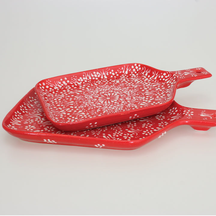 Square Shaped Cheese Plate 2pcs