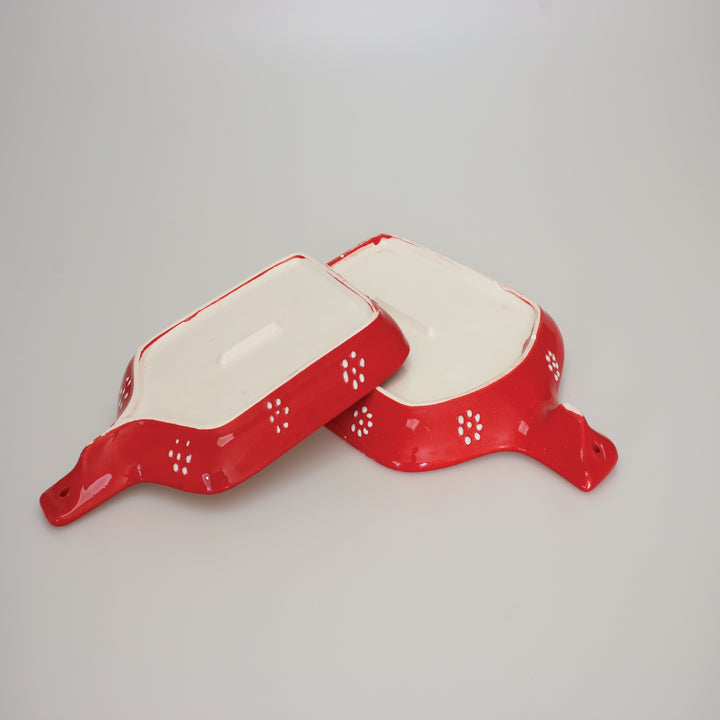 Square Shaped Cheese Plate 2pcs