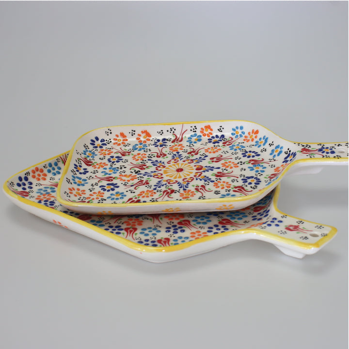 Square Shaped Cheese Plate 2pcs