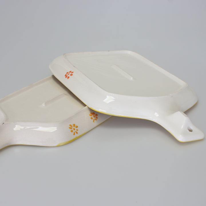 Square Shaped Cheese Plate 2pcs