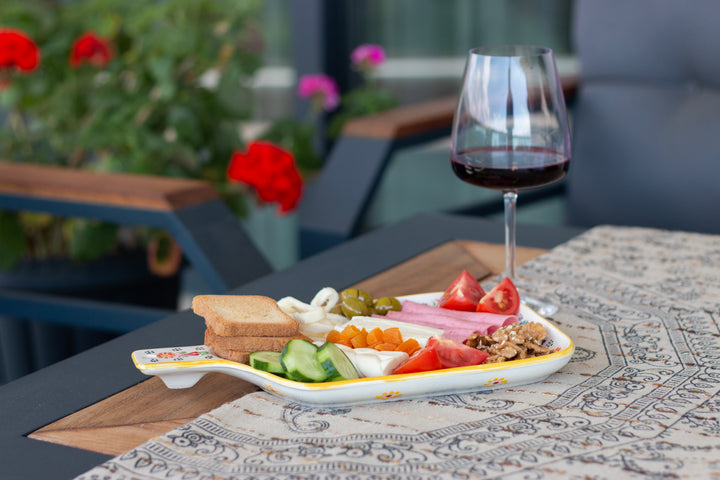 Square Shaped Cheese Plate 2pcs