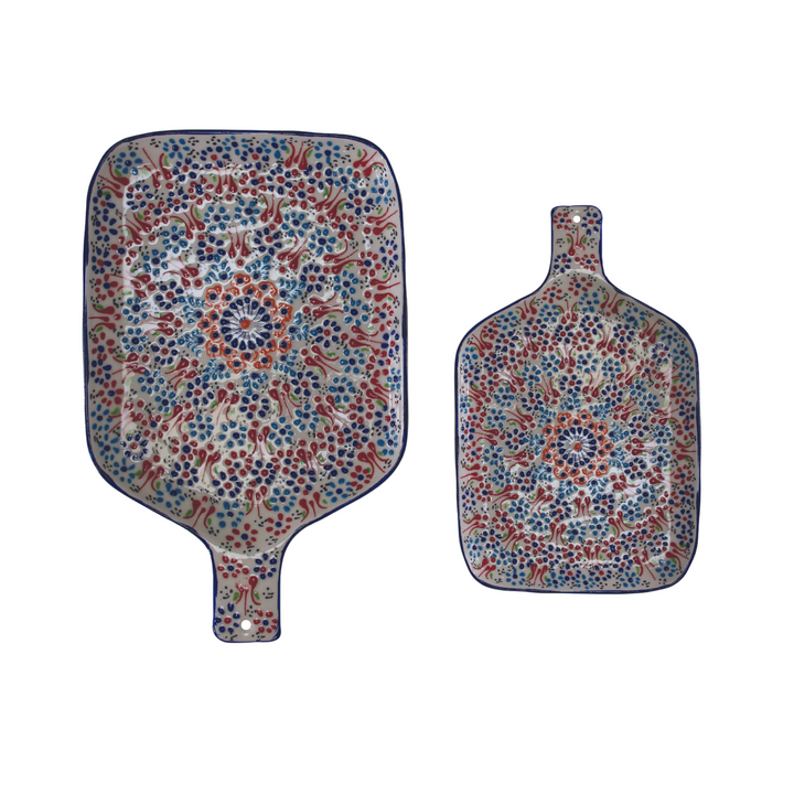 Square Shaped Cheese Plate 2pcs
