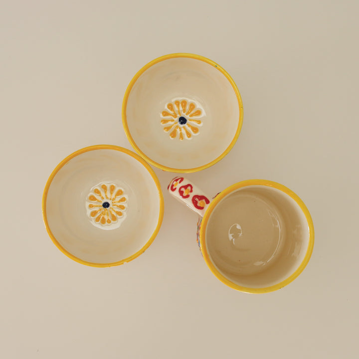 Coffee Cup & Bowl Set