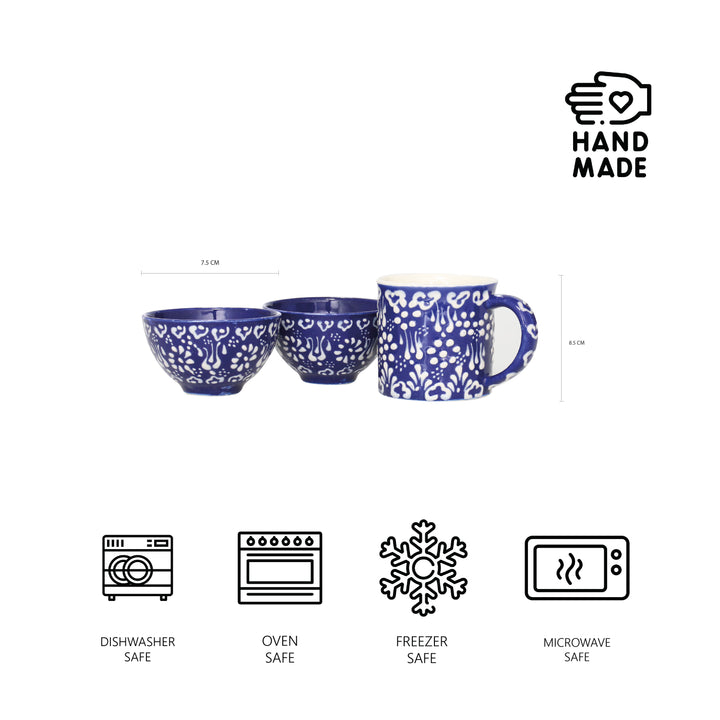 Coffee Cup & Bowl Set