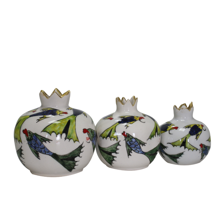 Pomegranate Shaped Vase 3pcs
