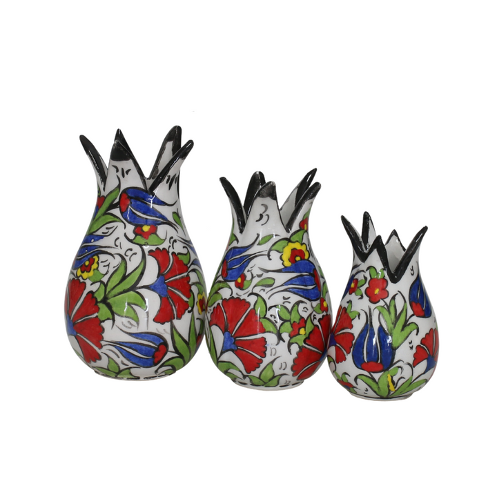 Tulip Shaped Vase 3pcs