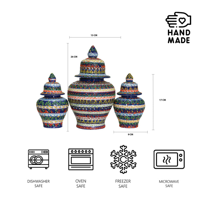 Shah Shaped Vase 3pcs