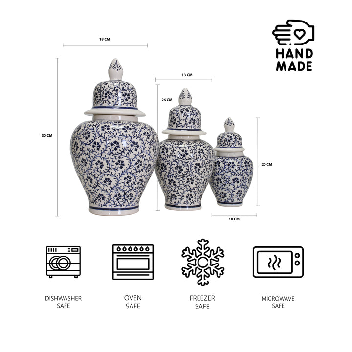 Shah Shaped Vase 3pcs